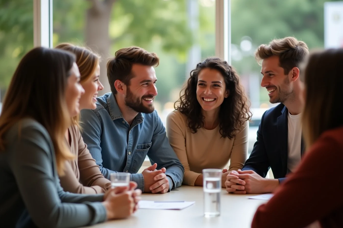 A simple approach for starting respectful conversations - supporting editorial photograph