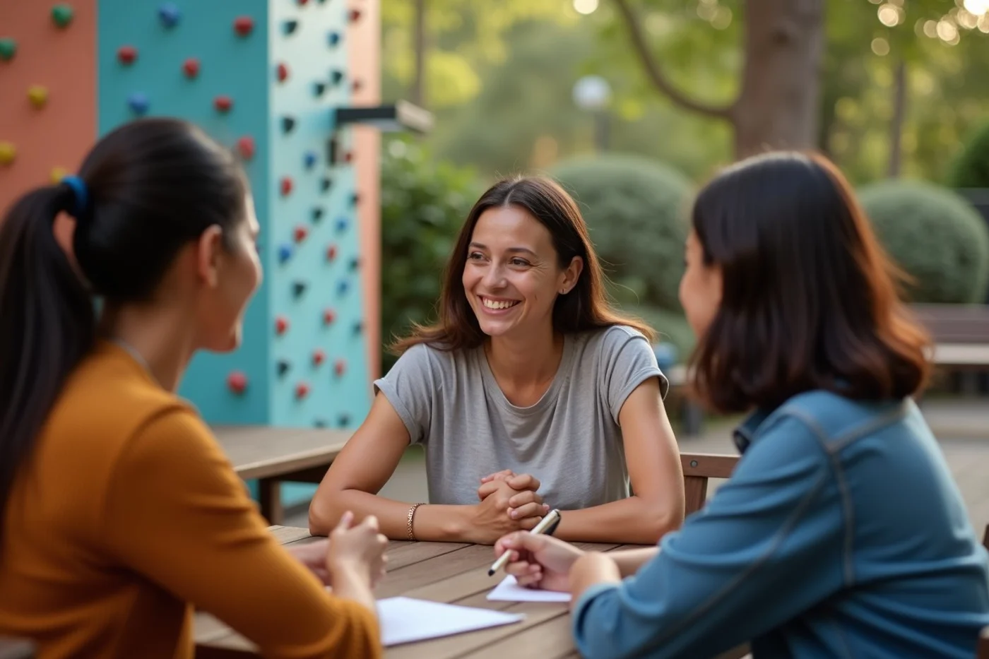 Simple ways to begin a conversation without putting pressure on anyone - supporting editorial photograph